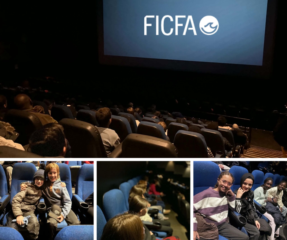 Une sortie au cinéma dans le cadre du FICFA
